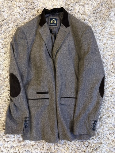 Mens brown tweed - tweed, blazer