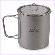 Lixada Ultralight Titanium Cup