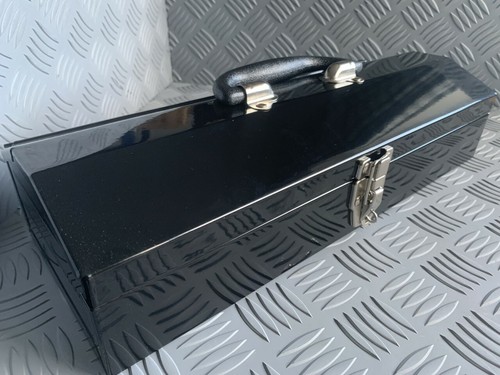 Tractor tool box - tractor, black
