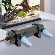 Sterilization Lamp, Aquarium UV Light for Fish Tank, Waterproof UV Light