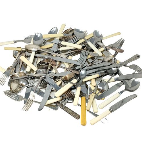 Silver plate epns cutlery - silver,