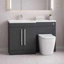 Bathroom Vanity Unit WC Toilet