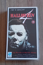 Halloween 4 (VHS): Legend/Braveworld, Horror, Michael Meyers, Post Cert