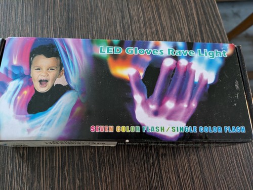 Led gloves rave - gloves, 7