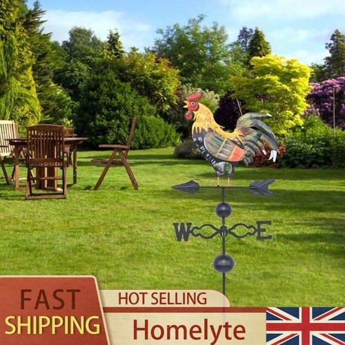 Rooster weather vane iron - weather,