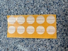 Burstner wood effect sticker