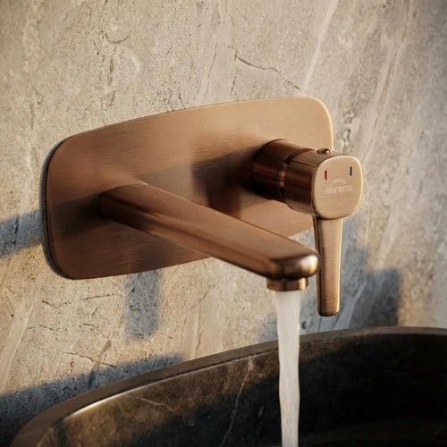 Basin mixer tap brushed - mixer, copper