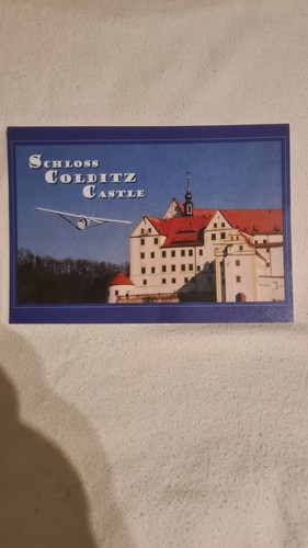 Colditz postcard - colditz, postcard.