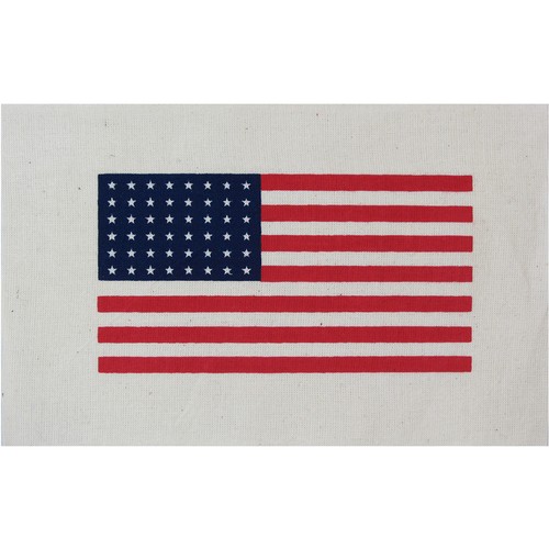Airborne flag patch ww2 - us,