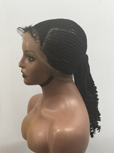 Braided light wig cornrows - light,