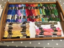 50 skeins of assorted Stranded