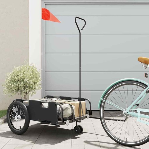 Bike trailer black oxford - bike,