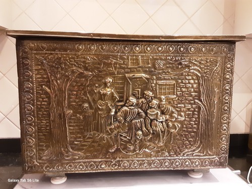 Brass coated wooden - coated,