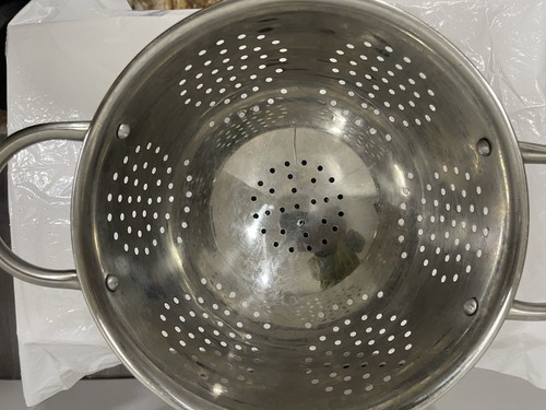 Stainless steel colander - stainless,