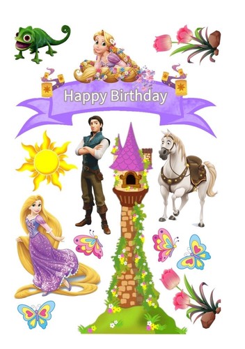 Personalised rapunzel tangled - rapunzel,