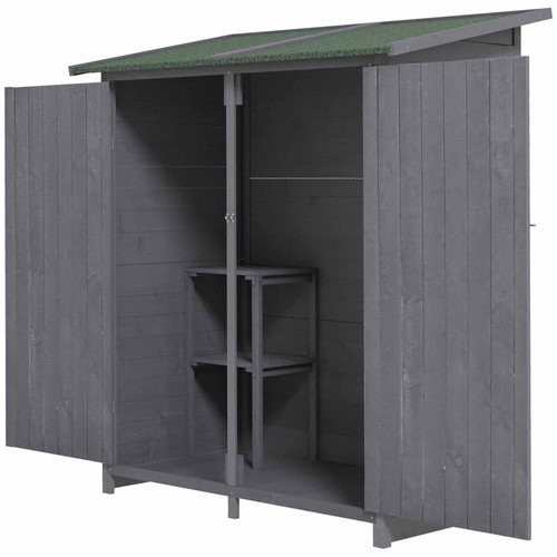 Outsunny garden storage shed - garden,