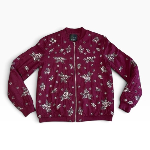 Zara burgundy floral - zara,