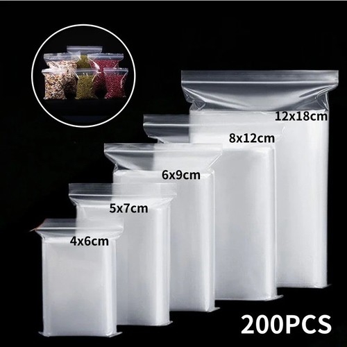 Grip seal bags self resealable - self,