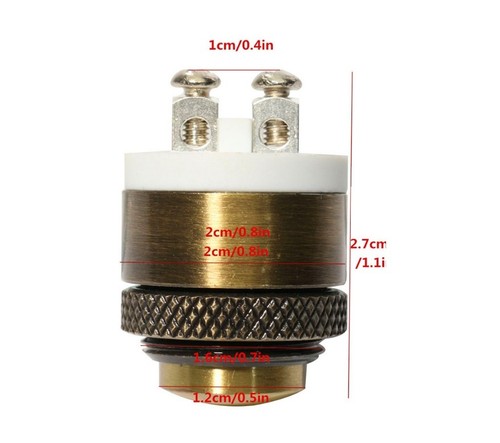1pcs new 16mm momentary brass - ,