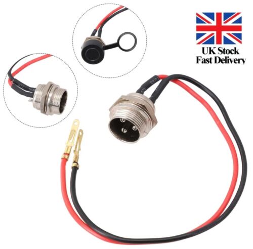 Use pin prong wire for - wire,