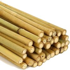2ft-6ft-7ft Large Bamboo Canes Strong Thick Pole Garden Canes Plants Supports