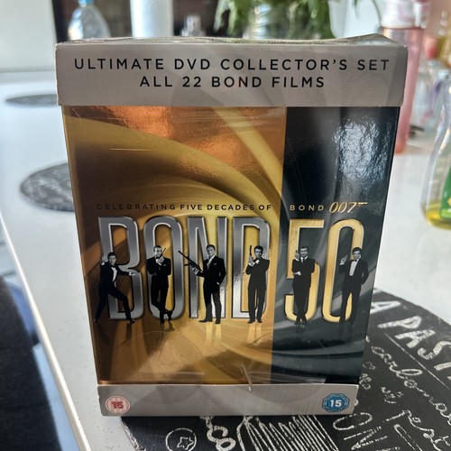 James bond collection dvd - collection, (dvd