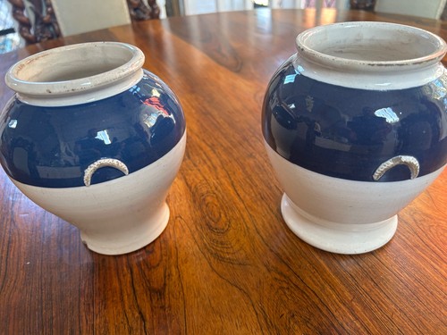 C19th apothecary jars - c19th,