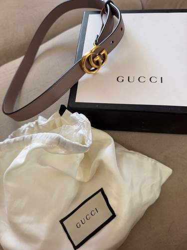 Women gucci thin belt - gucci,