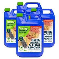 JARDER PATIO CLEANER DECKING GREEN MOULD ALGAE KILLER PATH 20% STRONGER SPRAY X4