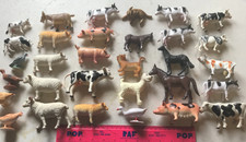 Group of 30 Plastic Toy Farm