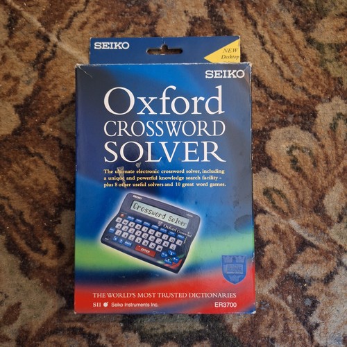 Seiko er3700 oxford crossword - oxford,