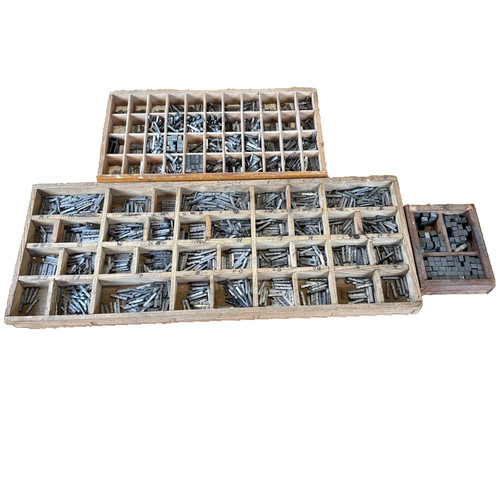 Antique printing press metal - antique,