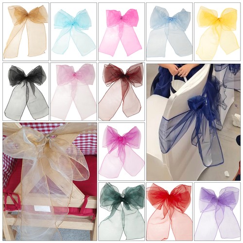 100 organza wedding - wedding, chair