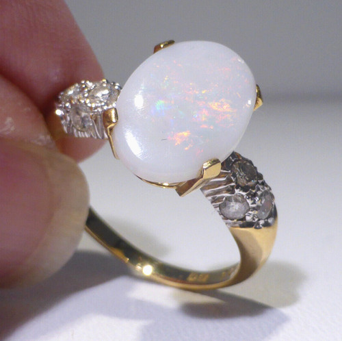 18ct gold ring - 18ct, uk