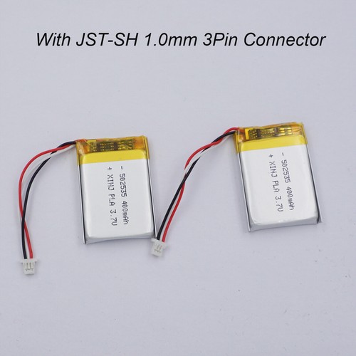 2pcs 400mah 48wh li - 400mah, 1.48wh