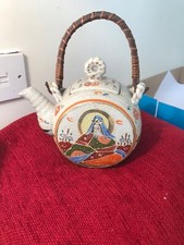 GENUINE SAMURAI CHINA/JAPAN HAND PAINTED TEA POT
