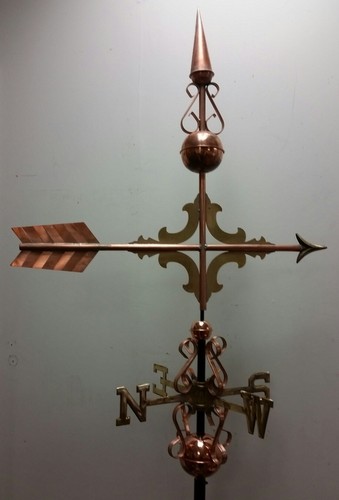 Beautiful copper elegant arrow