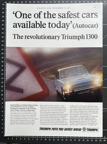 Leyland triumph 1300 1967 - leyland,