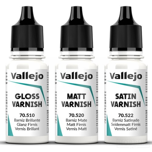 Vallejo varnish gloss matt - gloss,