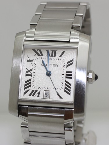 Mens stainless steel cartier - mens,
