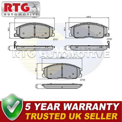 Front brake pads set - brake,