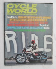 1971 Cycle Motorcycle Magazine