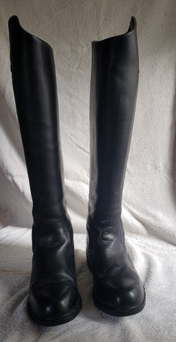 Mountain horse black leather - horse,