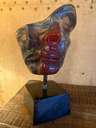 Yves lohe molten glass paste - glass,