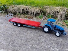 1/32 26ft scratch built Flat Bed Bale Trailer KIT Suitable for Britain's siku