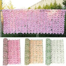 Artificial Flower Leaf Hedge