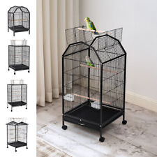 Large Metal Bird Cage for Budgie Parakeet Canary Cockatiel Finch or Lovebird