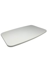 Boat Table Top, 24in x 16in, Poly, White, Blank Piece, NEW