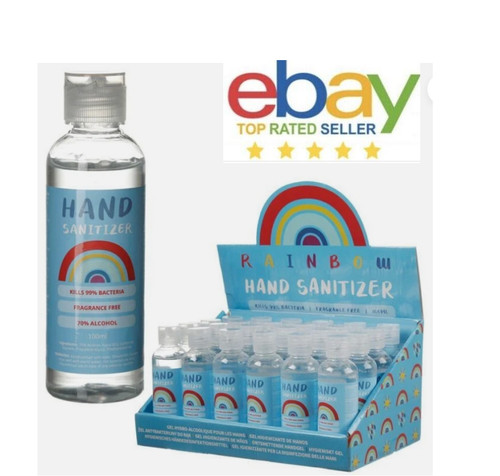 Rainbow hand sanitiser gel - rainbow,