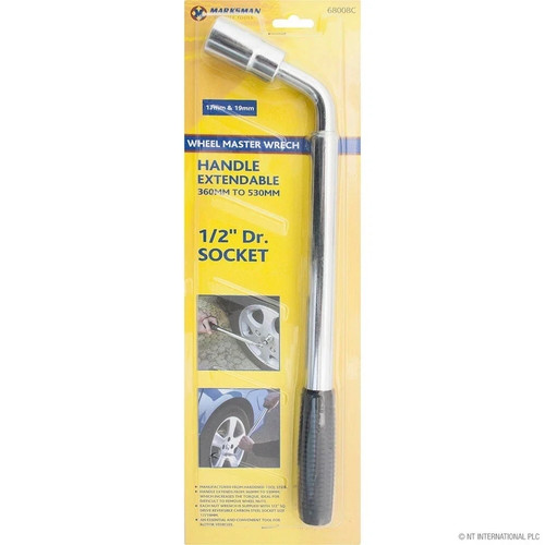 Extendable car dr - extendable, 1/2"